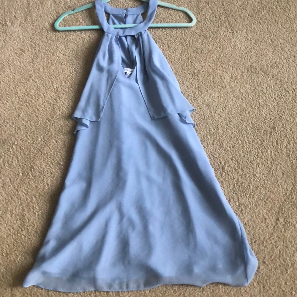 BCBG generation keyhole halter dress